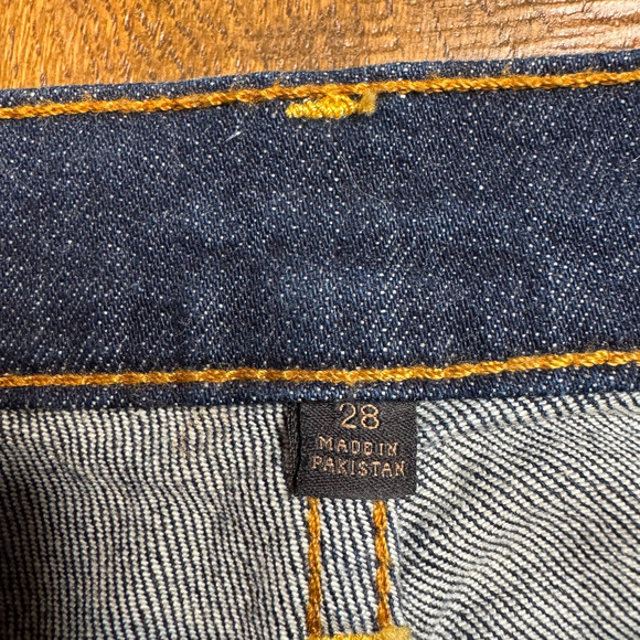 Frye Jeans Womens Size 28 Skinny Fit Mid Rise Dark Wash Denim Inseam 30" - Picture 2 of 7